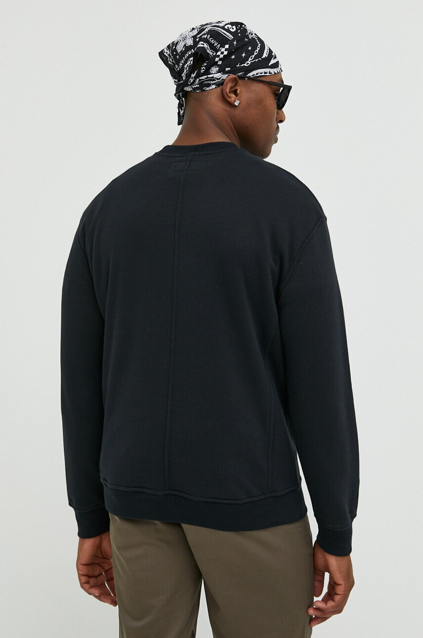 Abercrombie & Fitch Суичър в черно с апликация - Pepit.bg