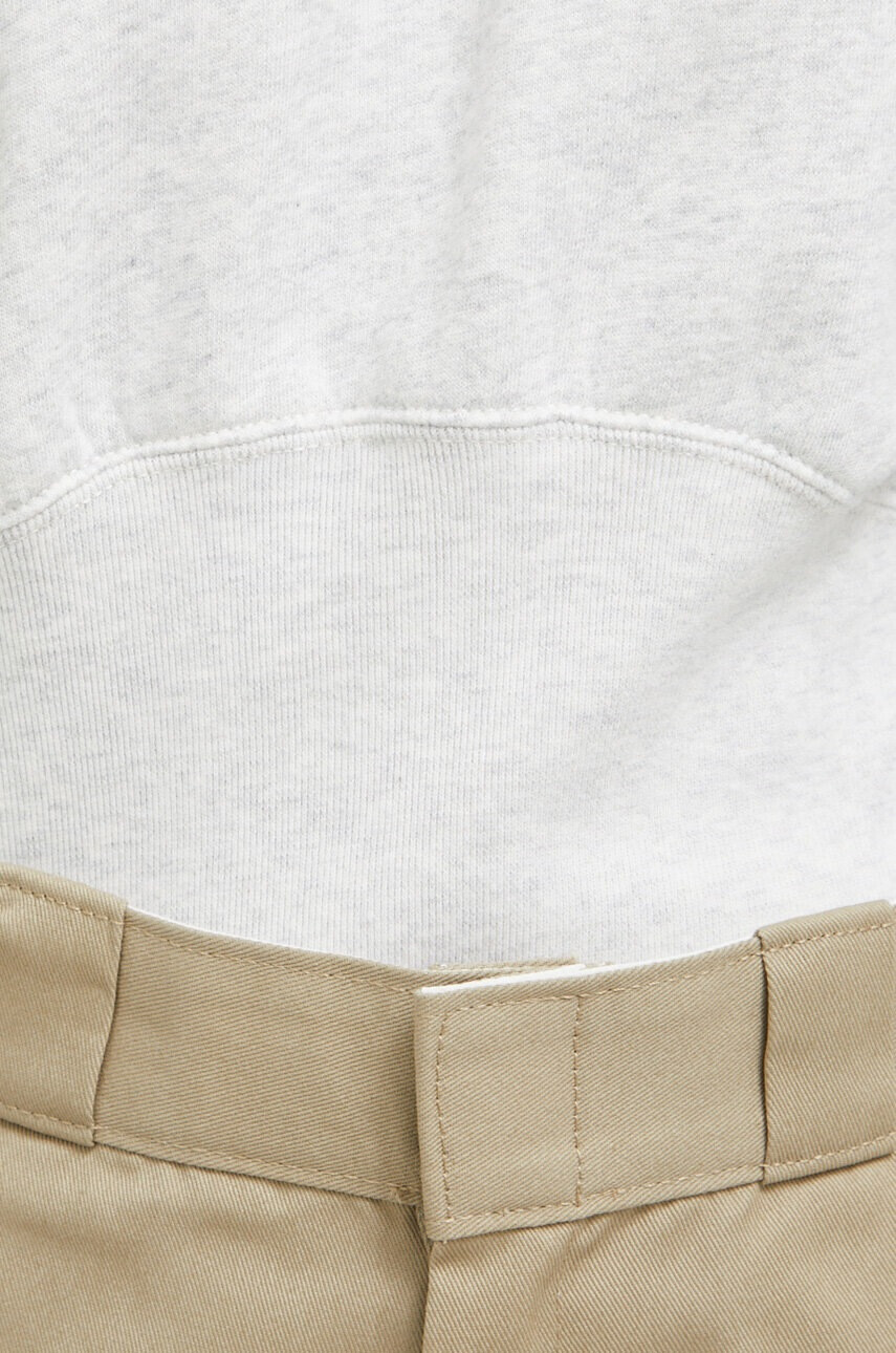 Abercrombie & Fitch Суичър в сиво меланж на - Pepit.bg