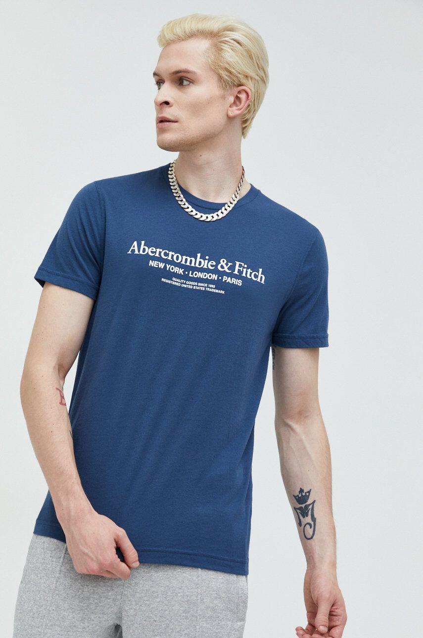 Abercrombie & Fitch Тениска в бяло - Pepit.bg