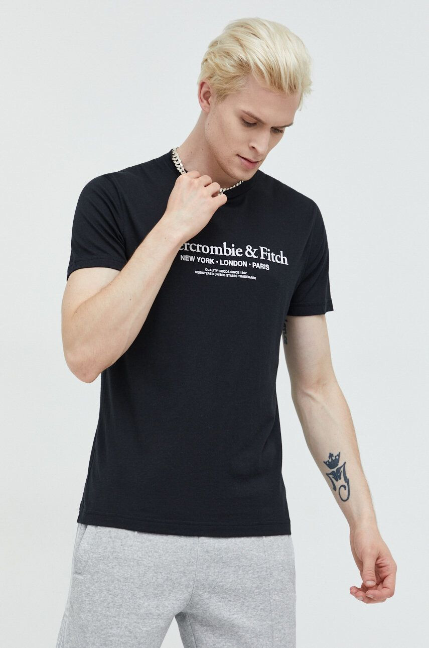 Abercrombie & Fitch Тениска в бяло - Pepit.bg