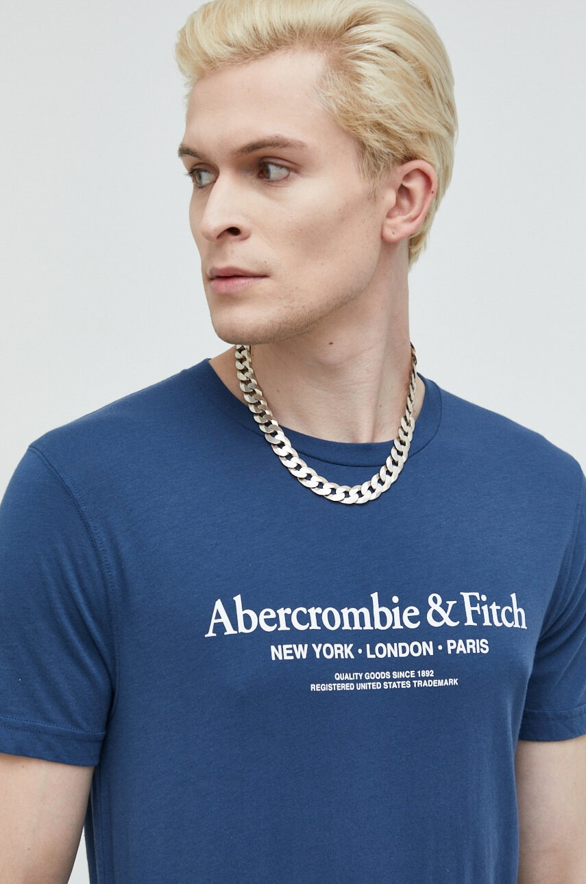 Abercrombie & Fitch Тениска с принт - Pepit.bg