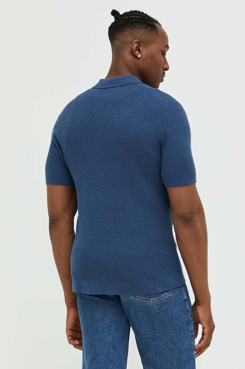 Abercrombie & Fitch Тениска с яка - Pepit.bg