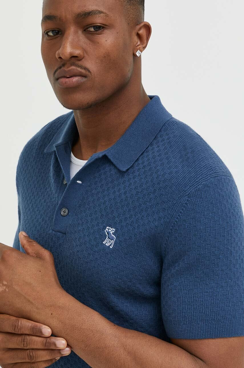 Abercrombie & Fitch Тениска с яка - Pepit.bg