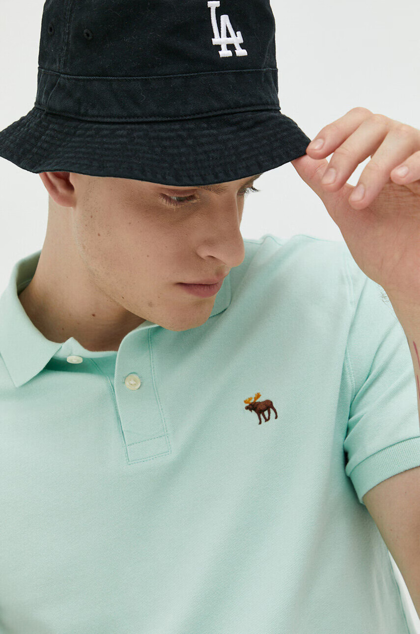 Abercrombie & Fitch Тениска с яка - Pepit.bg