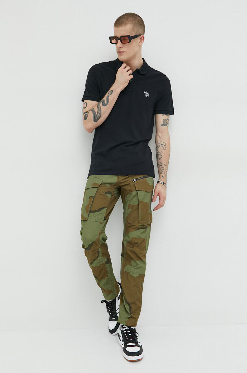 Abercrombie & Fitch Тениска с яка - Pepit.bg