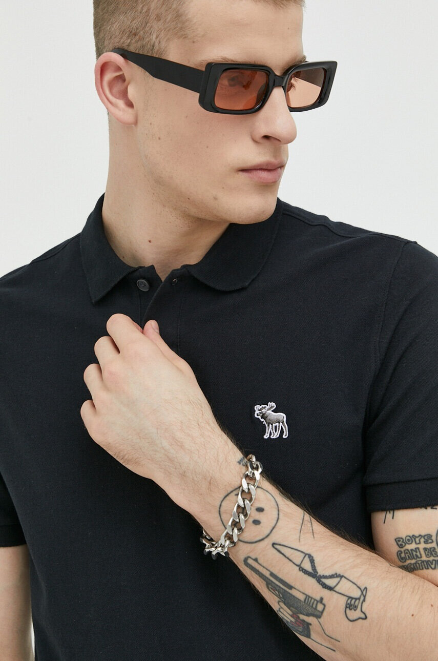 Abercrombie & Fitch Тениска с яка - Pepit.bg