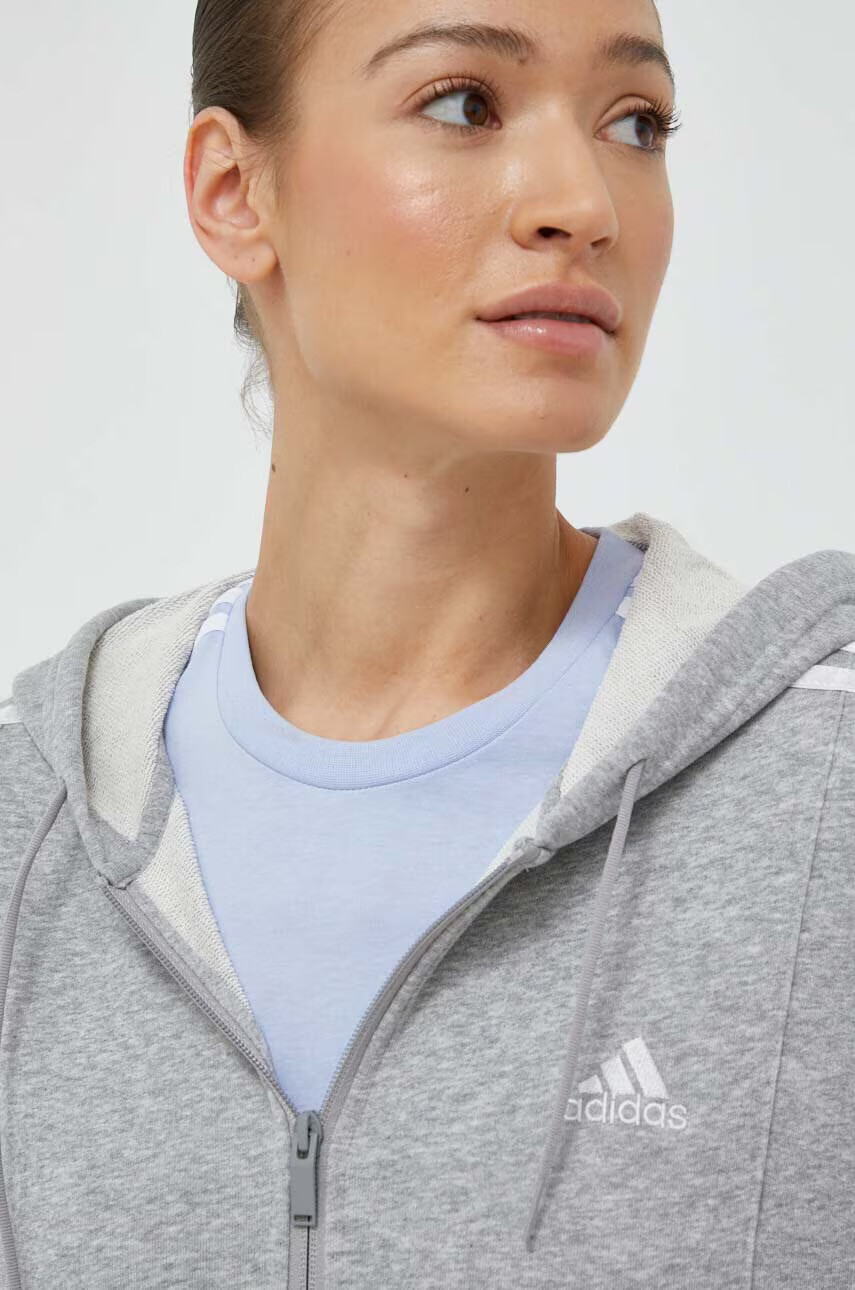 adidas Анцуг дамски в сиво - Pepit.bg