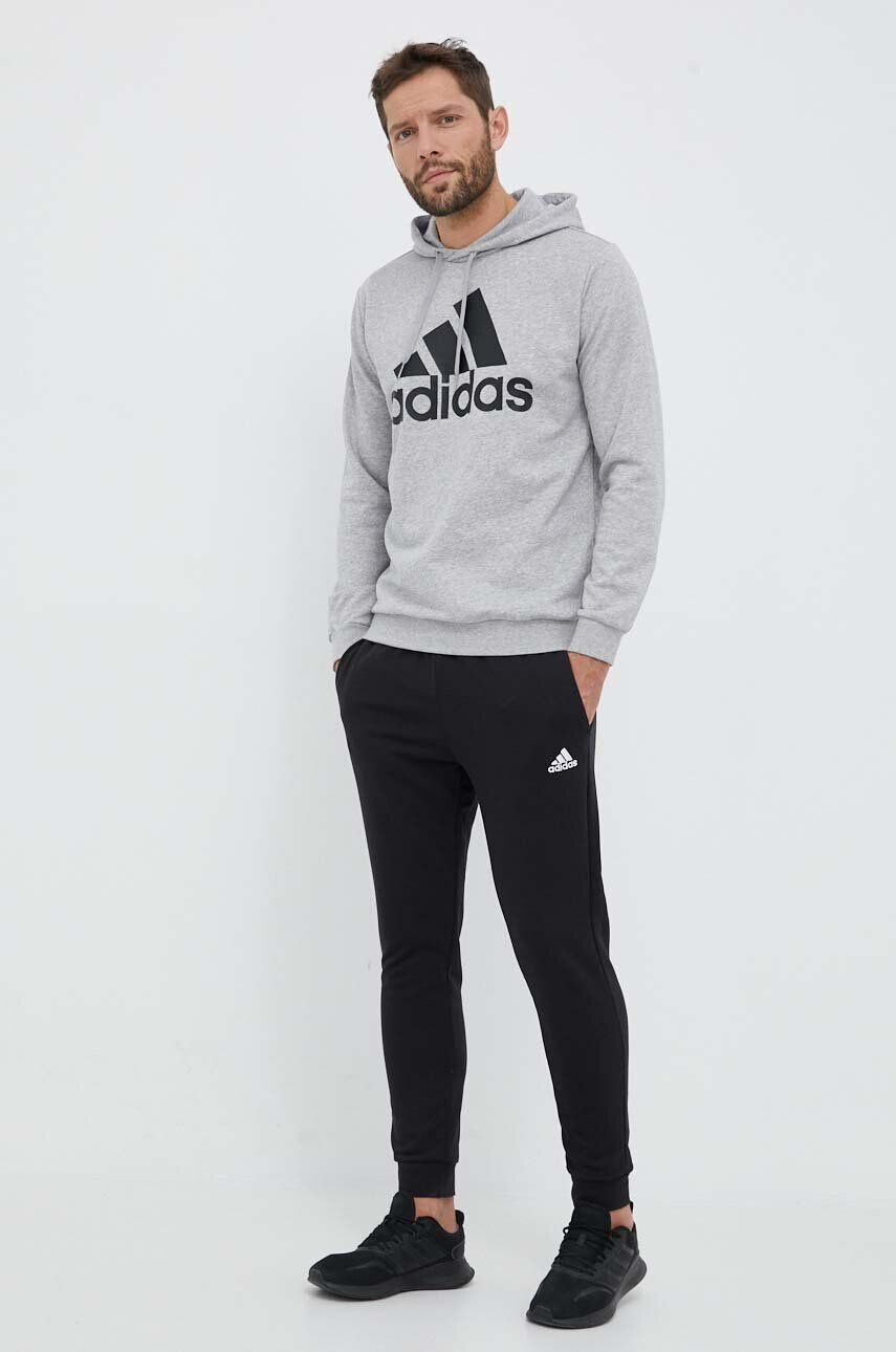 adidas Анцуг мъжки в сиво - Pepit.bg