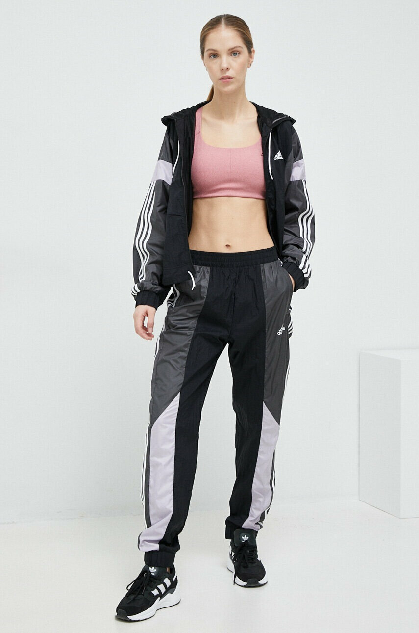 adidas Анцуг дамски в черно - Pepit.bg