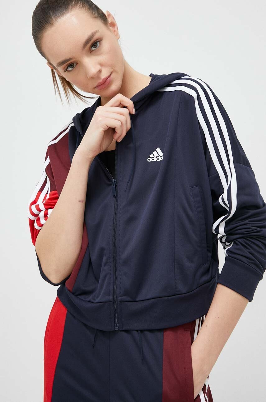 adidas Анцуг дамски в тъмносиньо - Pepit.bg