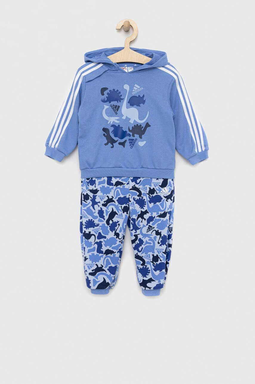 adidas Бебешки анцуг в синьо - Pepit.bg