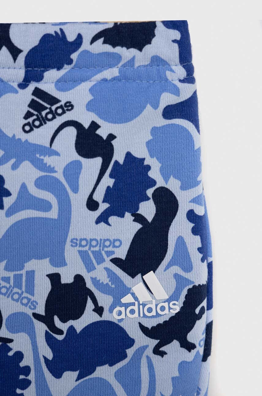 adidas Бебешки анцуг в синьо - Pepit.bg