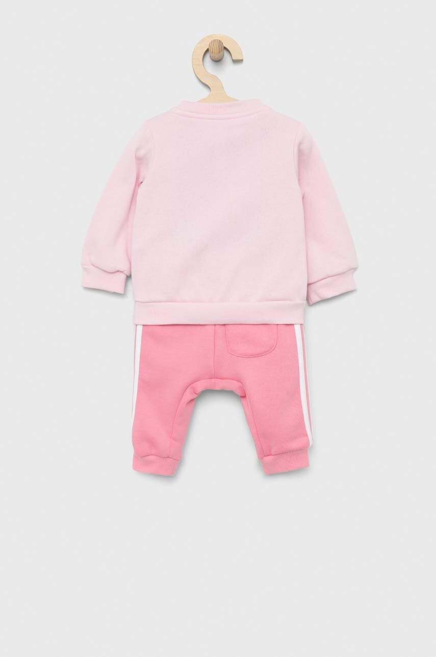 adidas Бебешки анцуг I BOS LOGO в розово - Pepit.bg