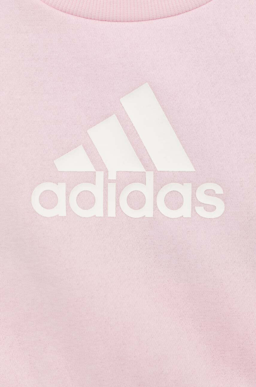 adidas Бебешки анцуг I BOS LOGO в розово - Pepit.bg