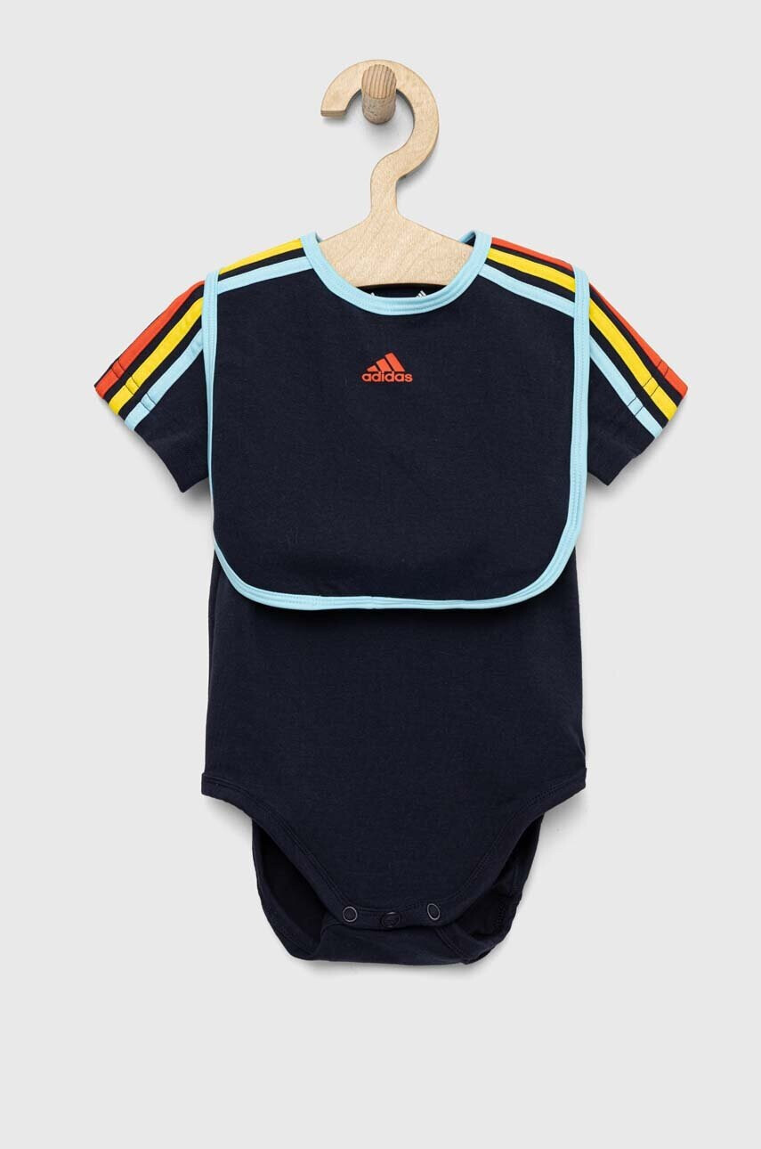 adidas Бебешко боди I 3S GIFT SET - Pepit.bg