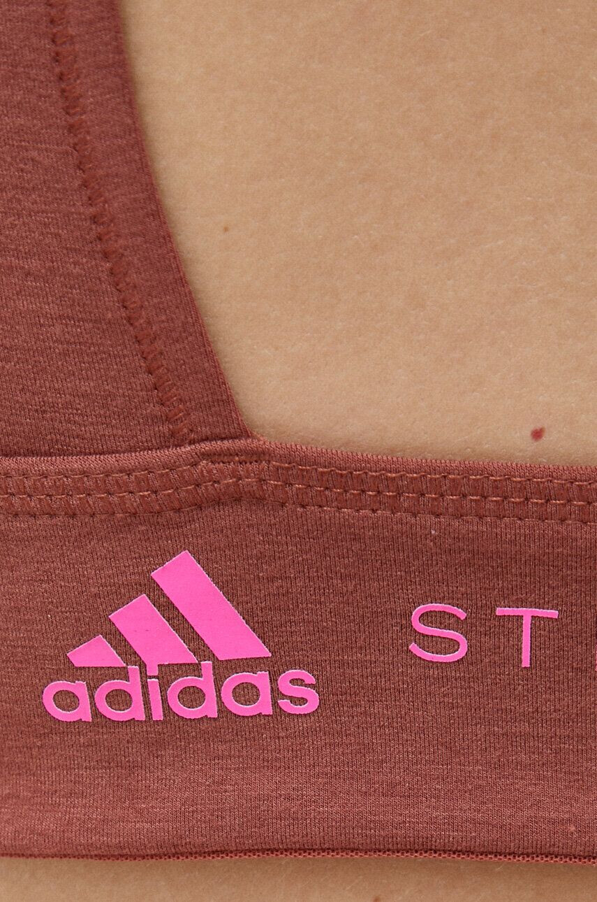 adidas by Stella McCartney Блуза с дълги ръкави за трениране в червено - Pepit.bg