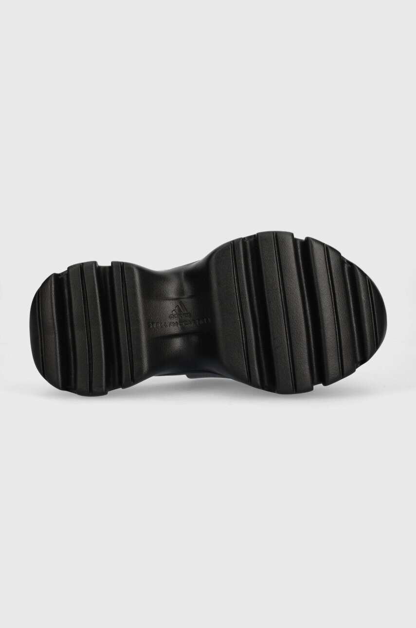 adidas by Stella McCartney Чехли в черно с платформа - Pepit.bg