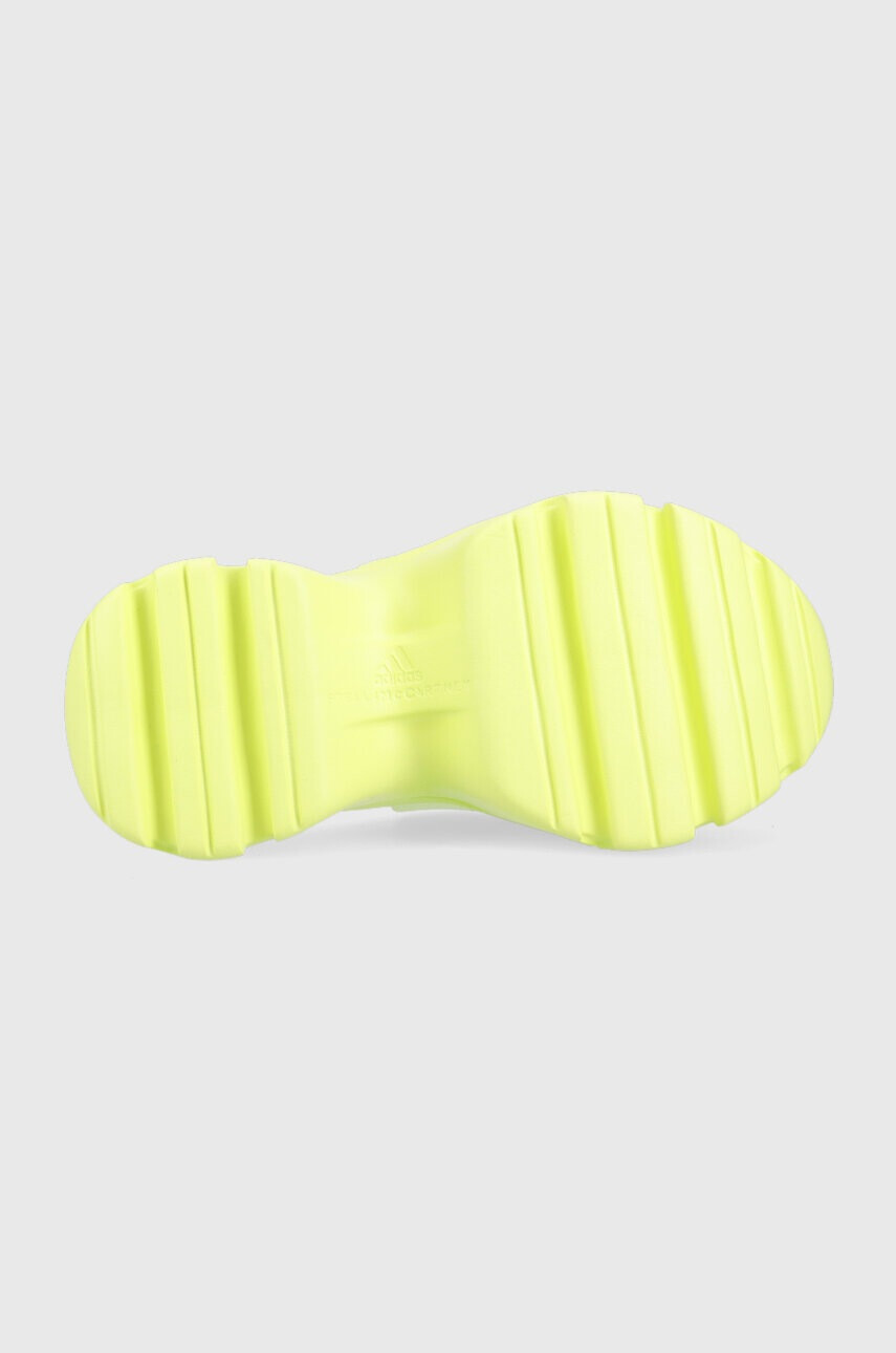 adidas by Stella McCartney Чехли x Clog Frozen в зелено с платформа - Pepit.bg