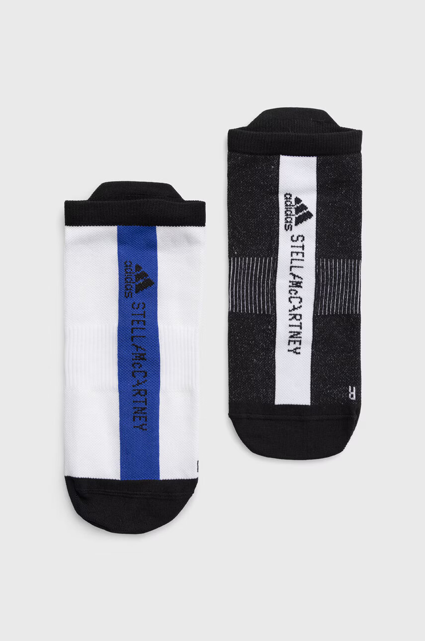 adidas by Stella McCartney Чорапи HG1213 дамски в бяло - Pepit.bg
