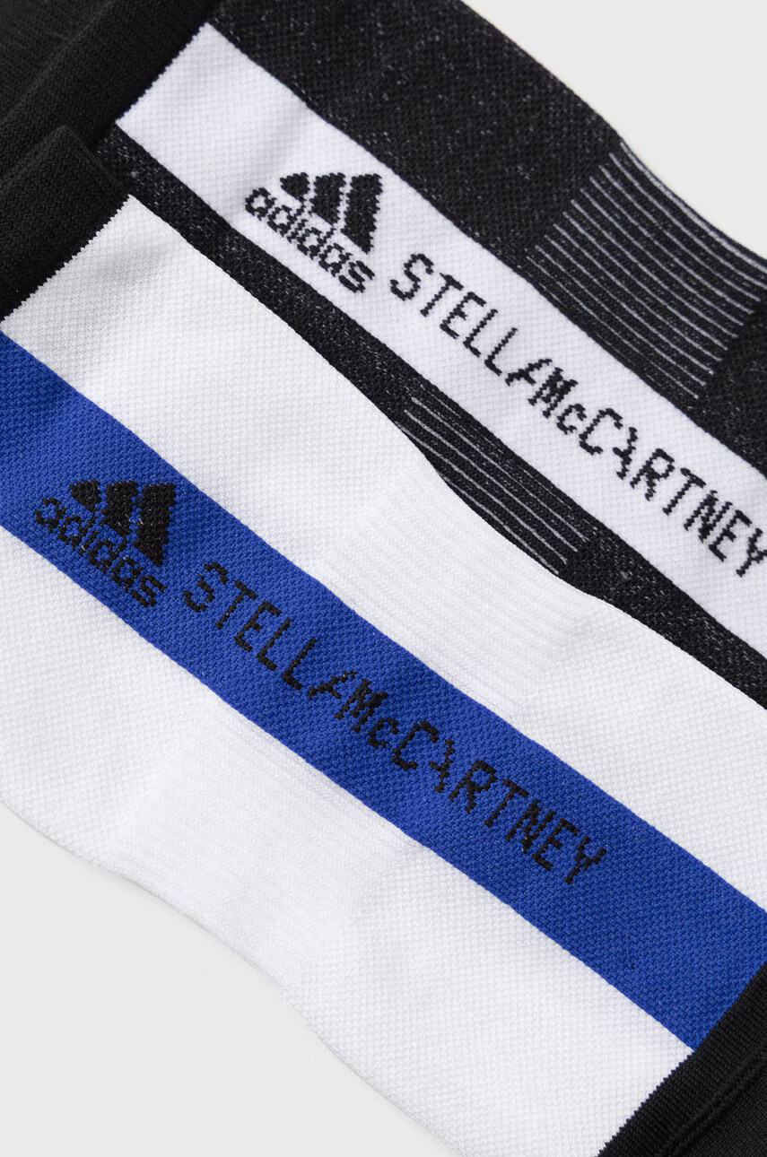 adidas by Stella McCartney Чорапи HG1213 дамски в бяло - Pepit.bg
