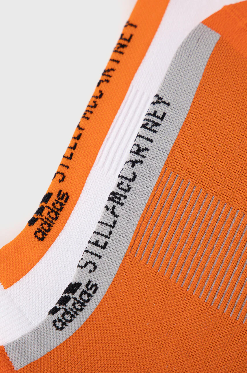 adidas by Stella McCartney Чорапи HG1214 дамски в оранжево - Pepit.bg