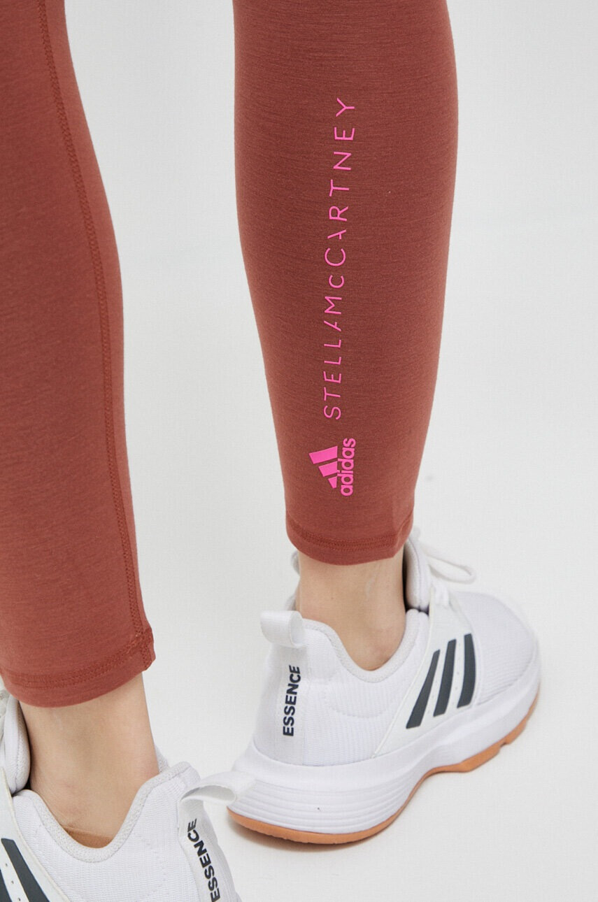 adidas by Stella McCartney Клин в кафяво с изчистен дизайн - Pepit.bg