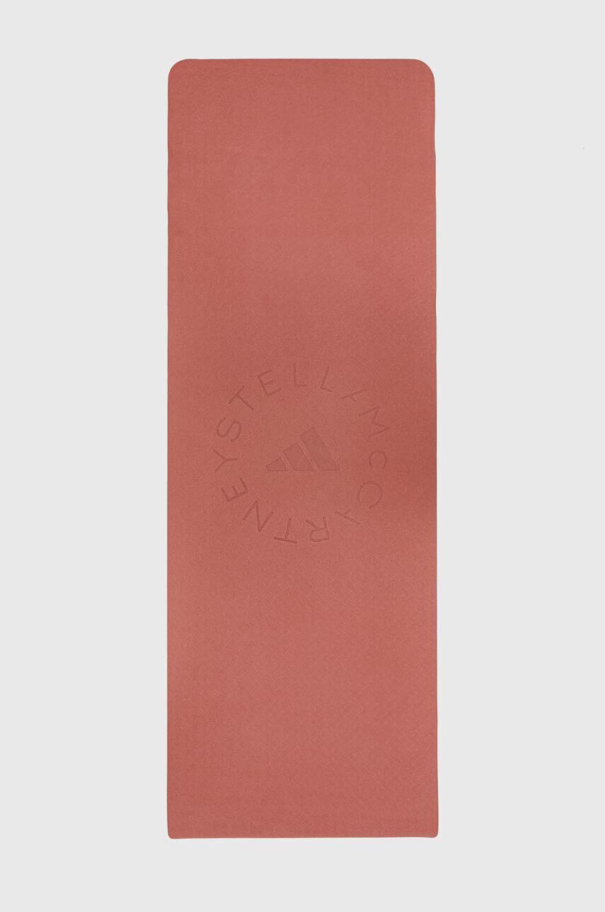 adidas by Stella McCartney Постелка за йога в розово - Pepit.bg