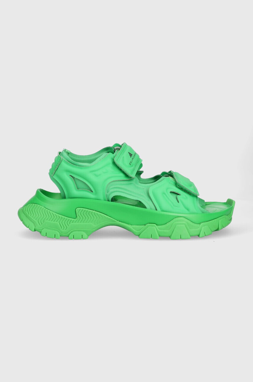 adidas by Stella McCartney Сандали aSMC Hika в зелено с платформа - Pepit.bg