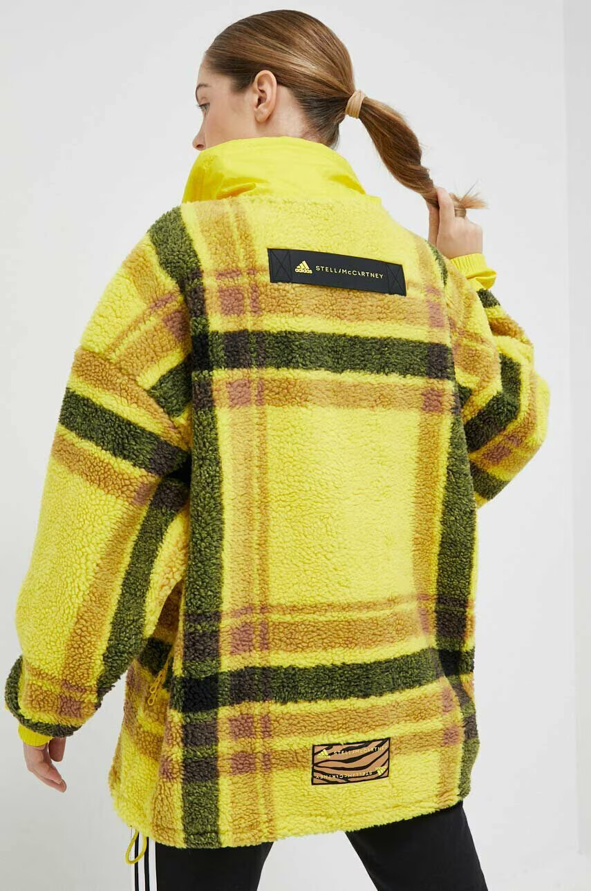 adidas by Stella McCartney Спортен суичър в жълто - Pepit.bg
