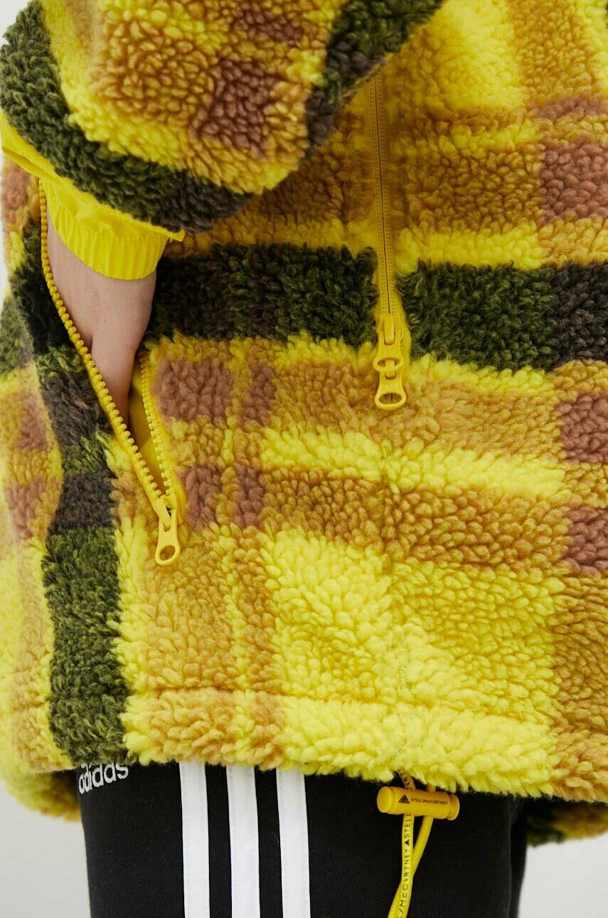 adidas by Stella McCartney Спортен суичър в жълто - Pepit.bg
