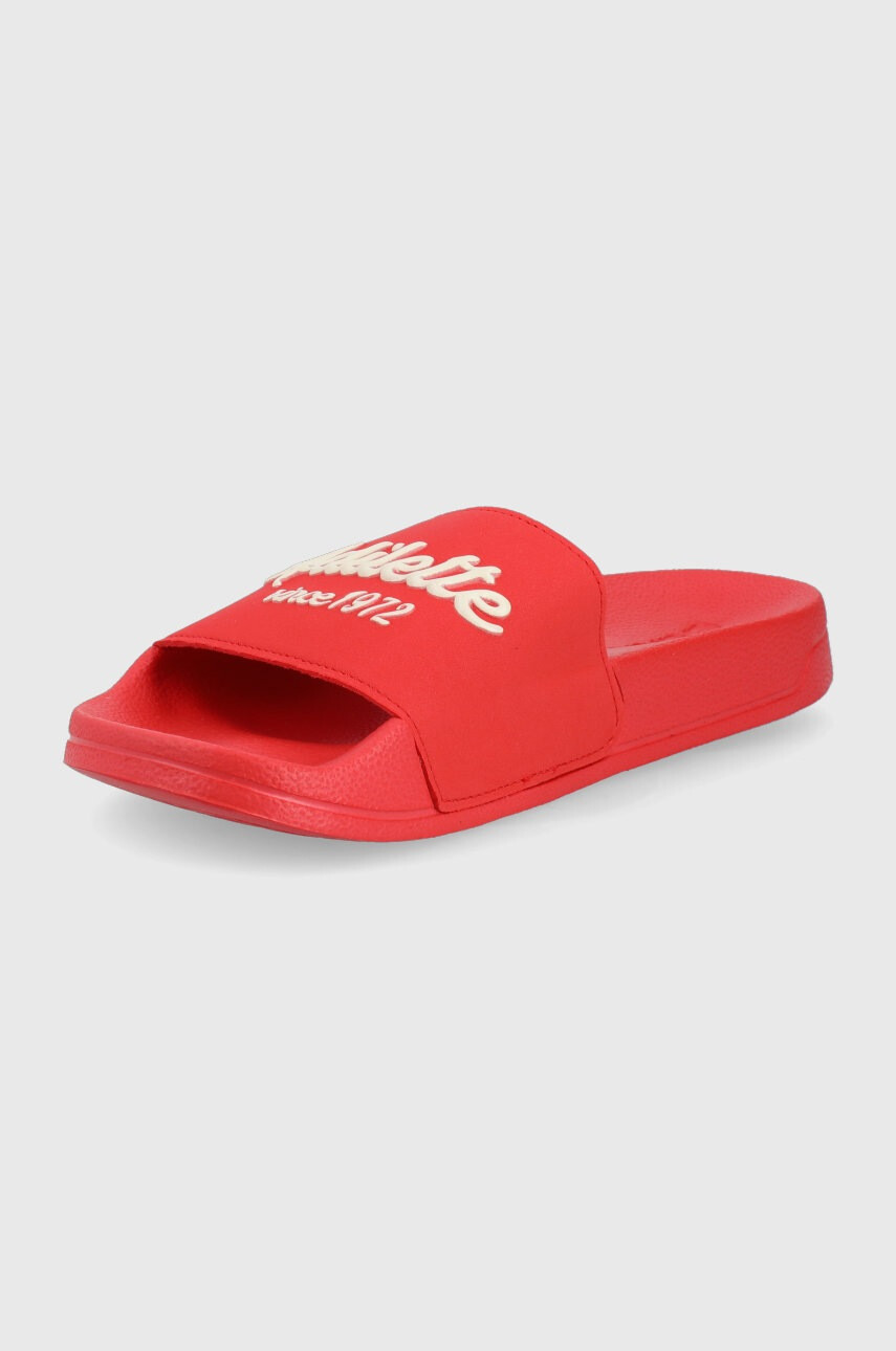 adidas Чехли Adilette GW8751 дамски в червено - Pepit.bg