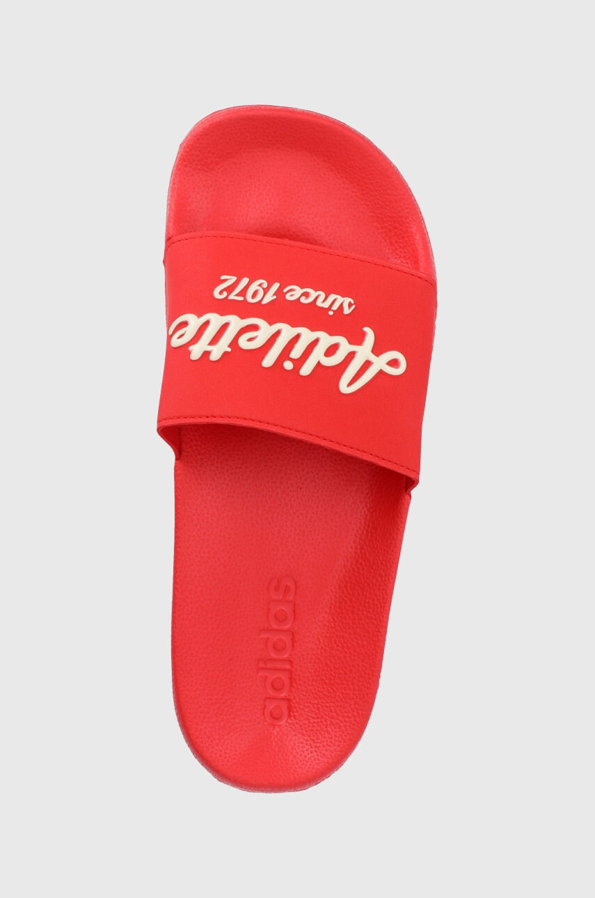 adidas Чехли Adilette GW8751 дамски в червено - Pepit.bg