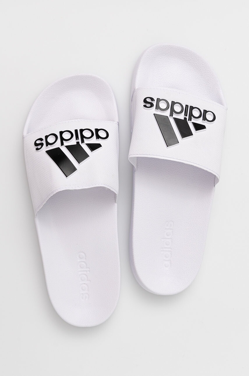 adidas Чехли в бяло - Pepit.bg