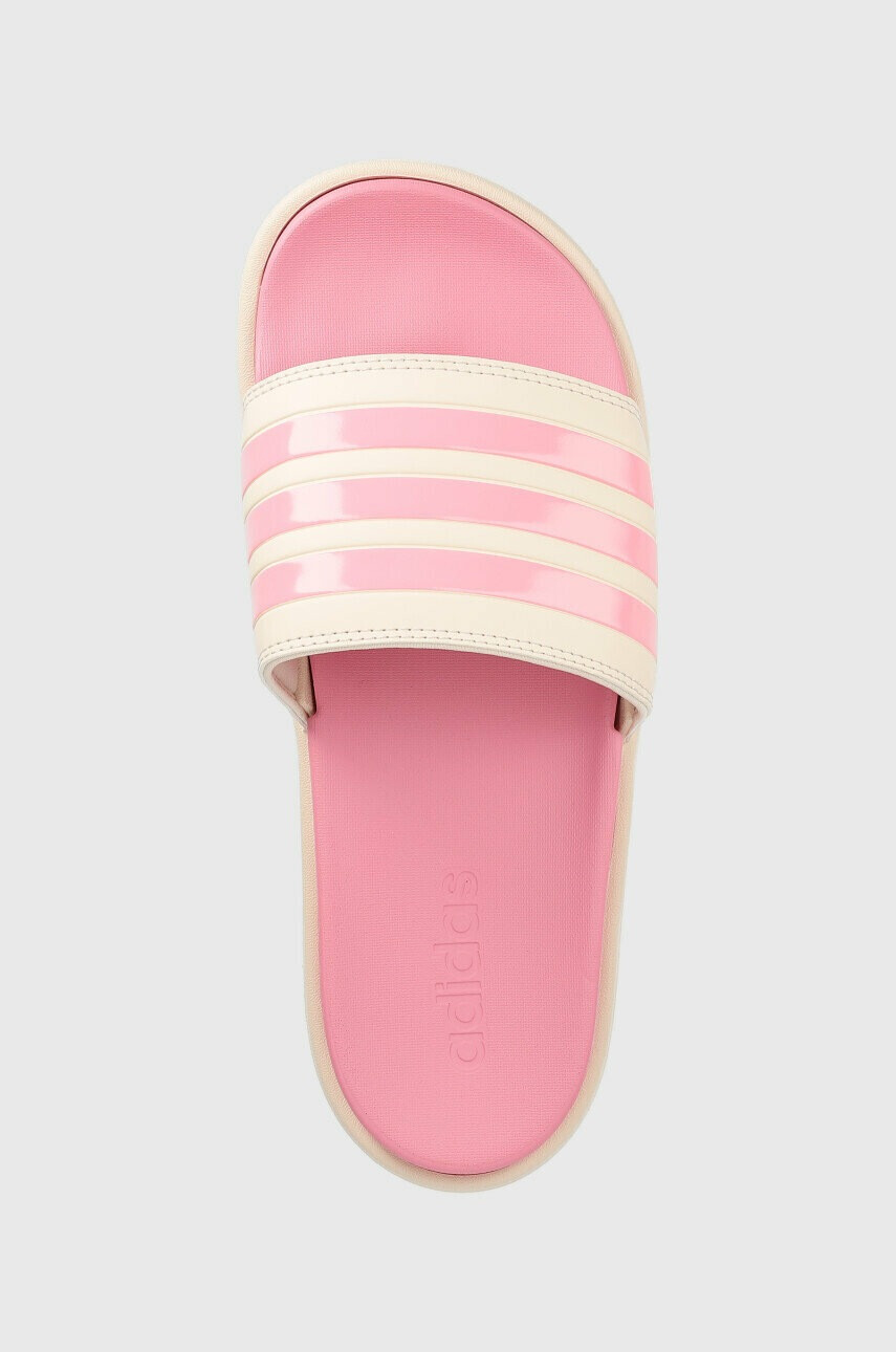 adidas Чехли В розово с платформа - Pepit.bg