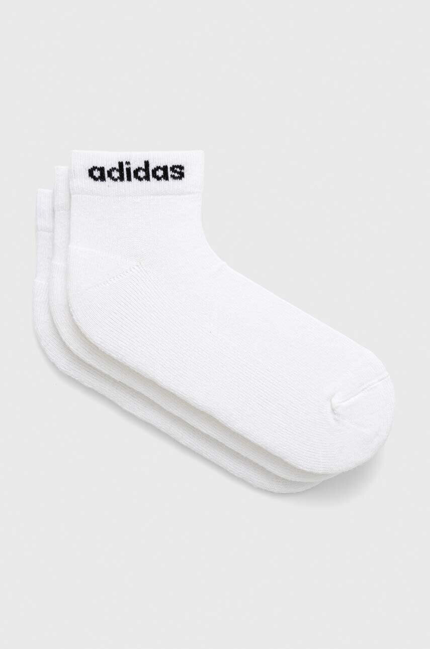 adidas Чорапи (3 броя) в бяло - Pepit.bg