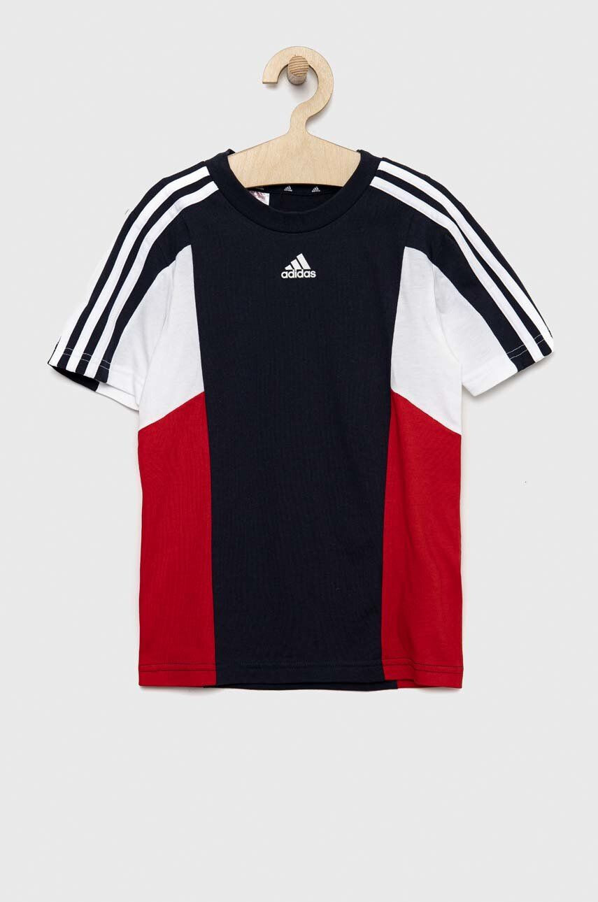 adidas Детска памучна тениска U 3S CB TEE - Pepit.bg