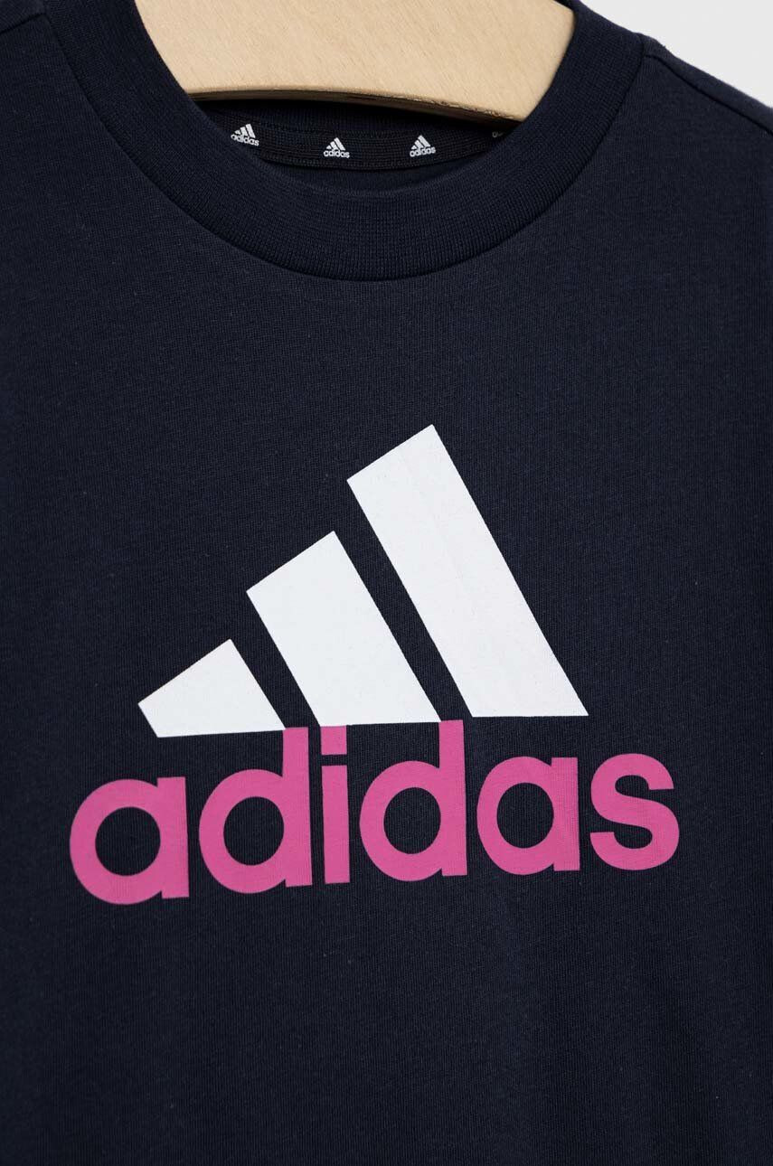 adidas Детска памучна тениска U BL 2 TEE - Pepit.bg