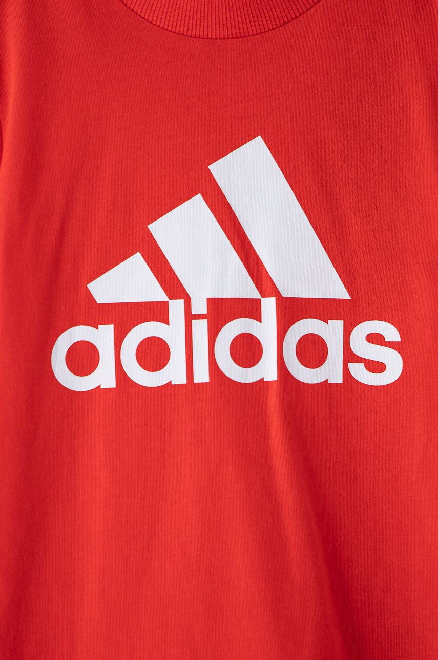 adidas Детска тениска в черно с принт - Pepit.bg