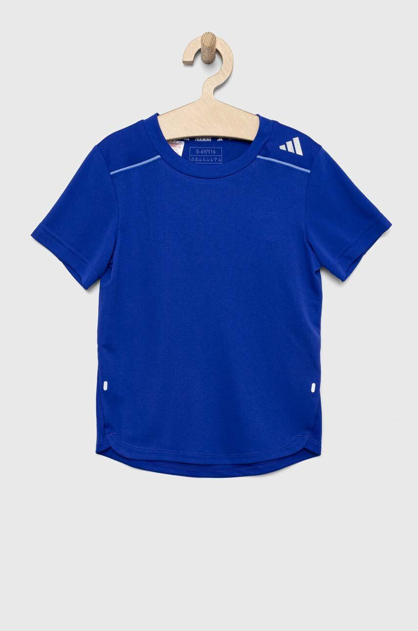 adidas Детска тениска B D4S TEE в синьо с принт - Pepit.bg