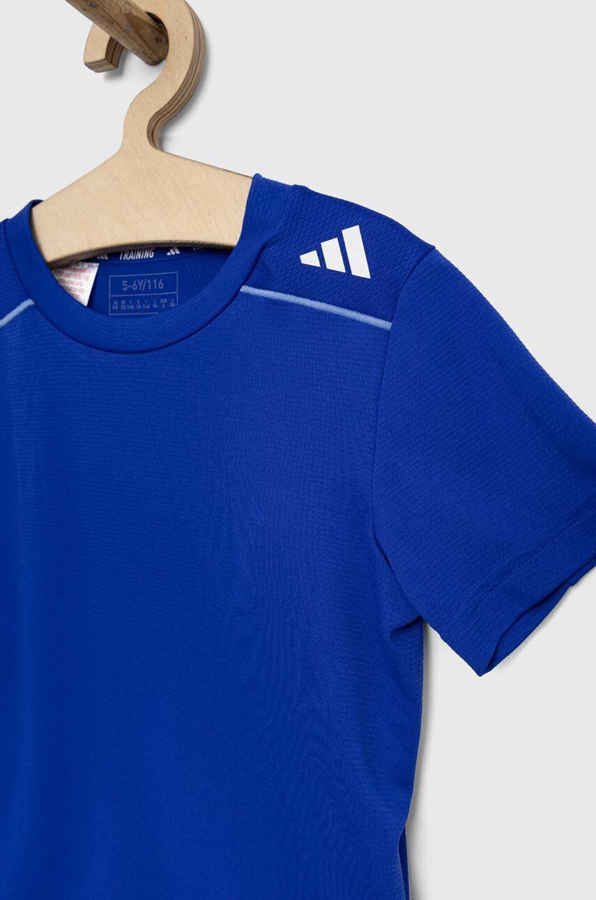 adidas Детска тениска B D4S TEE в синьо с принт - Pepit.bg