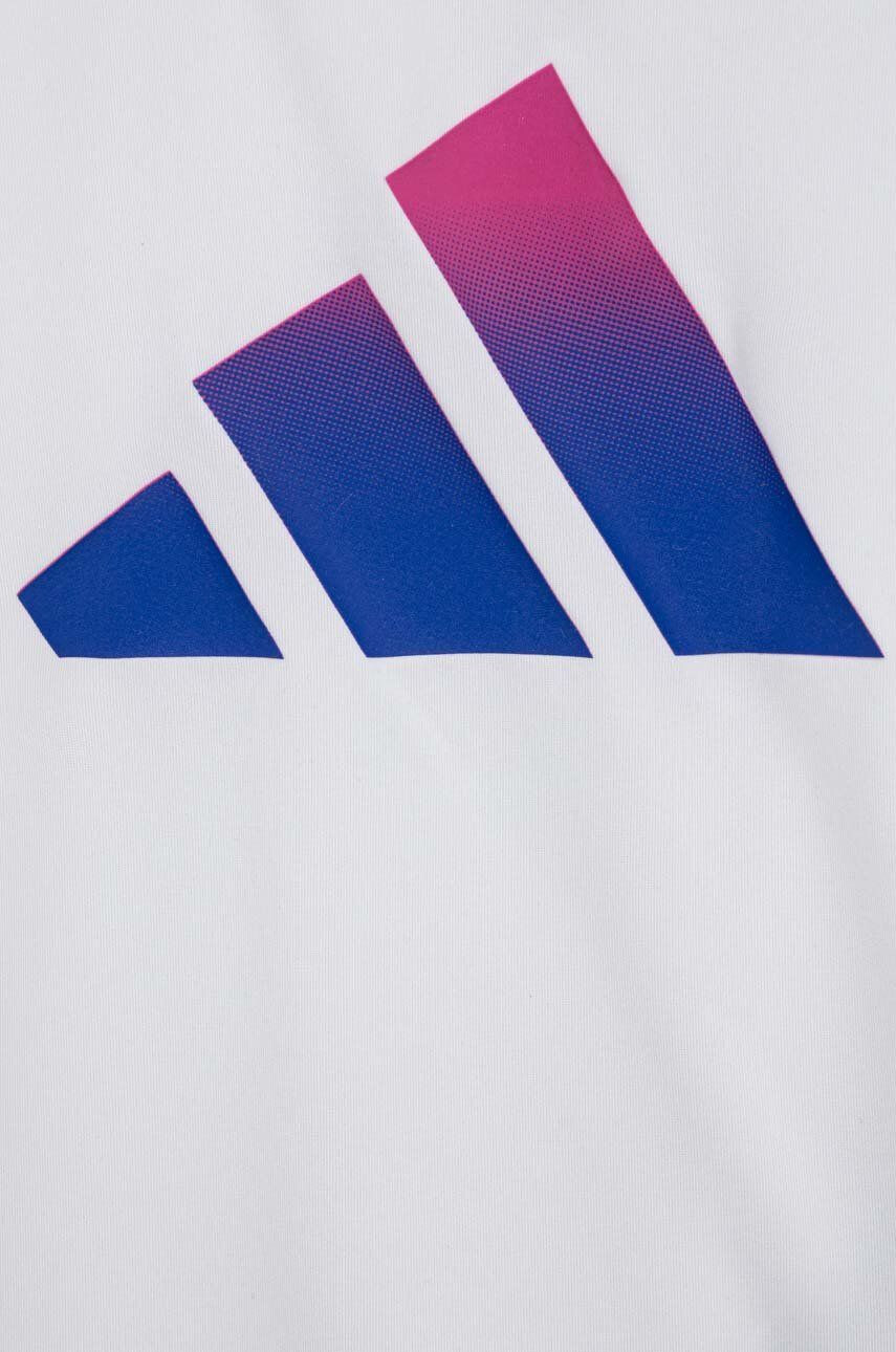 adidas Детска тениска B TI TEE в бяло с принт - Pepit.bg