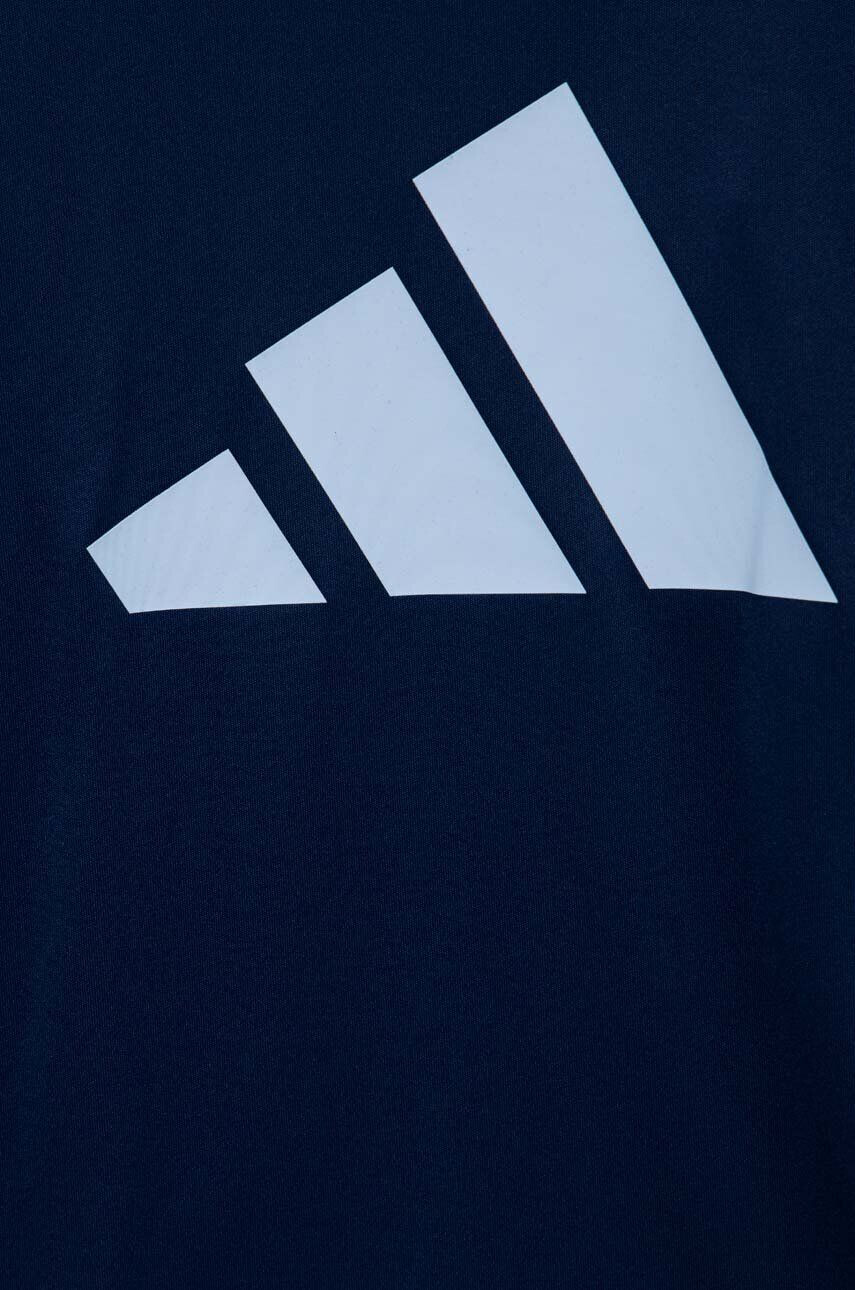 adidas Детска тениска U TR-ES LOGO в тъмносиньо с принт - Pepit.bg