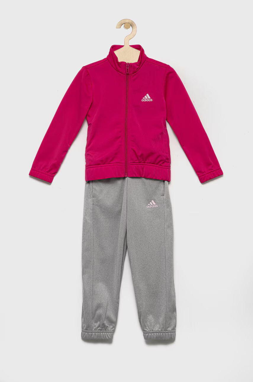 adidas Детски анцуг в розово - Pepit.bg