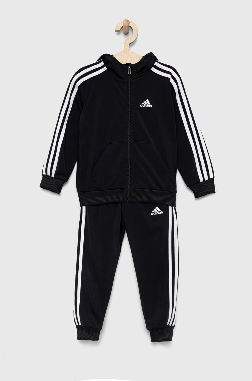 adidas Детски анцуг в черно - Pepit.bg