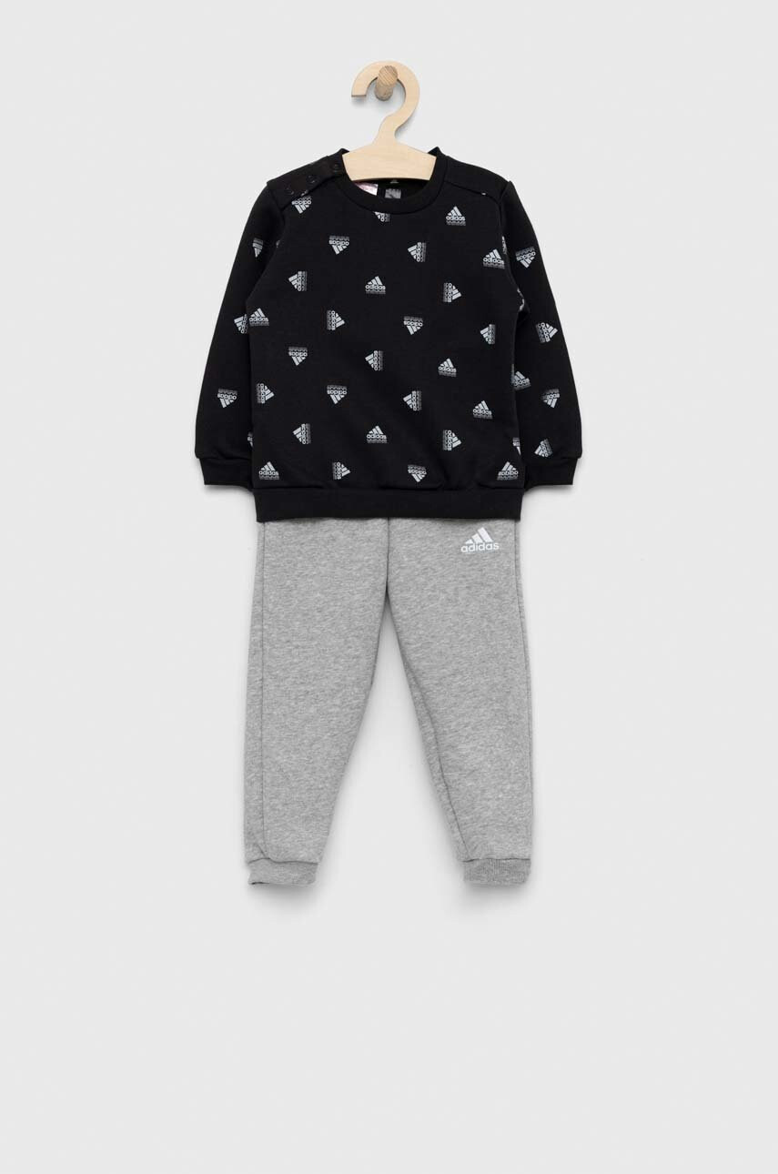 adidas Детски анцуг в черно - Pepit.bg