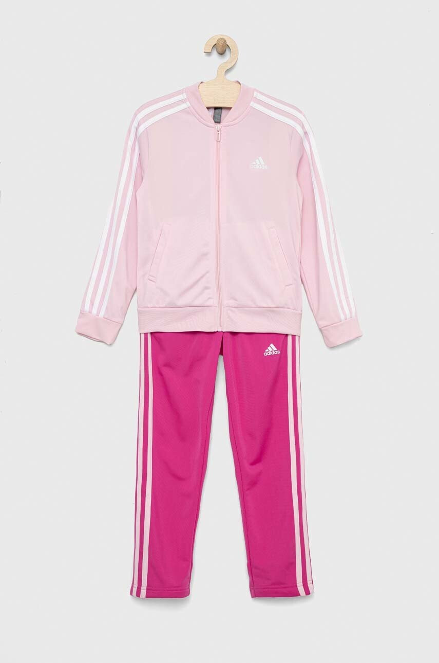 adidas Детски анцуг G 3S в розово - Pepit.bg