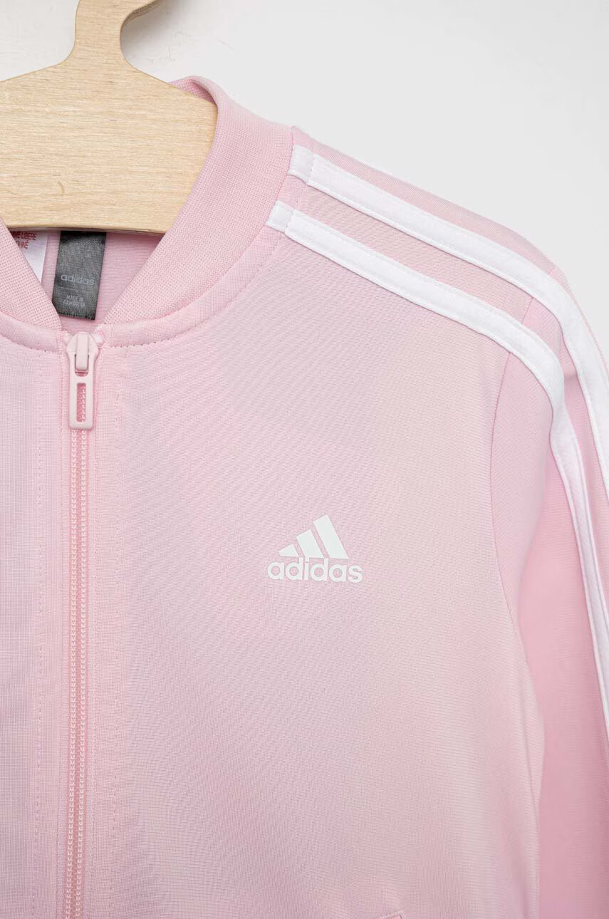 adidas Детски анцуг G 3S в розово - Pepit.bg