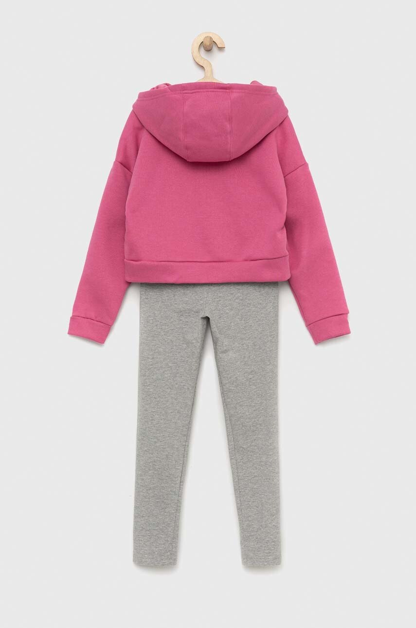 adidas Детски анцуг G HOOD в лилаво - Pepit.bg