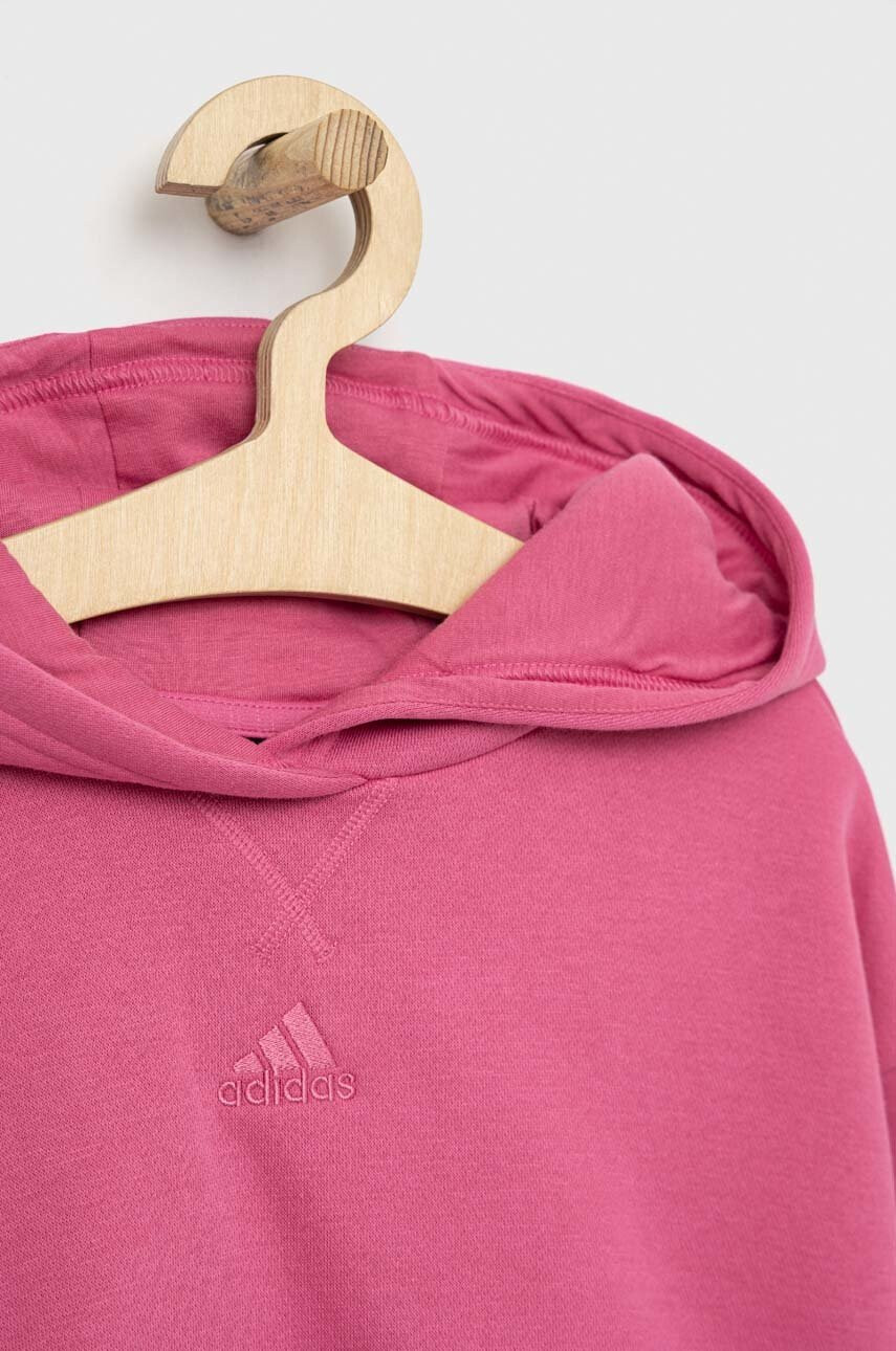 adidas Детски анцуг G HOOD в лилаво - Pepit.bg