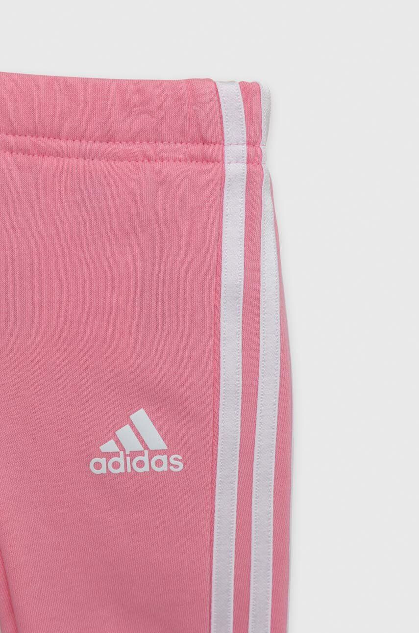 adidas Детски анцуг I 3S CB FT JOG в розово - Pepit.bg